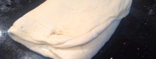 слойки с щавелем, сыром и яйцом. Шаг 4