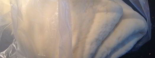 слойки с щавелем, сыром и яйцом. Шаг 6