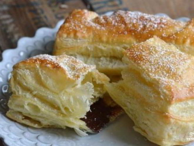 Рецепт слоек с шоколадом