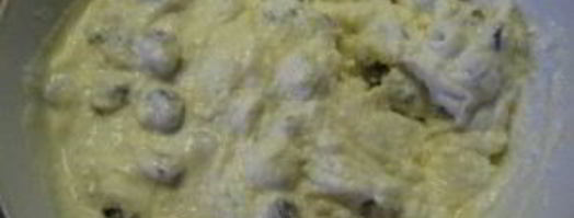 слойки с творогом и изюмом. Шаг 3