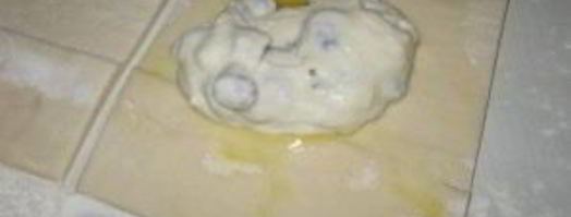 слойки с творогом и изюмом. Шаг 7