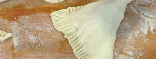 слойки с вишней и белым шоколадом. Шаг 8