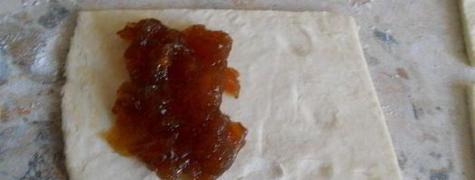 слойки с яблочным вареньем. Шаг 2