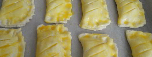 слойки с яблочным вареньем. Шаг 3