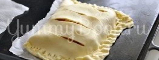 слойки с яблоками. Шаг 5