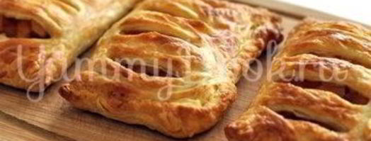 слойки с яблоками. Шаг 6