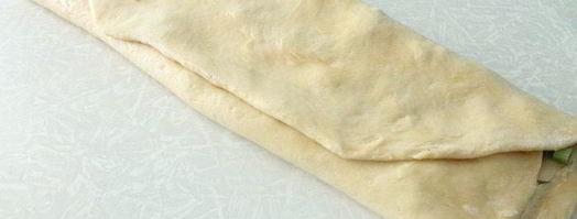 слойки с зеленью. Шаг 5