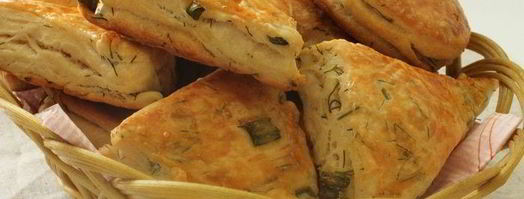 слойки с зеленью. Шаг 9