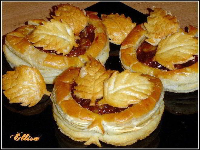 Рецепт слоек золотое яблочко