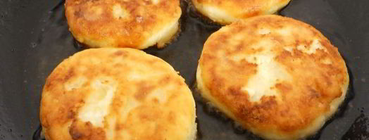 кокосовые сырники с бананом. Шаг 5