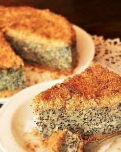 Маковый творожник