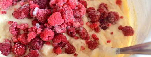 малиновый творожник. Шаг 4