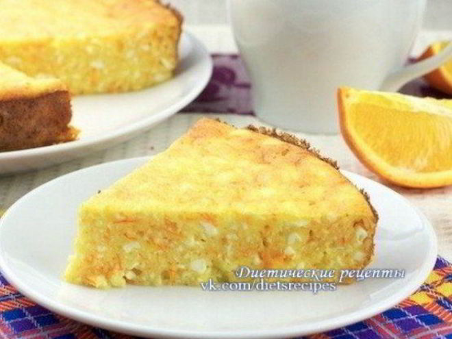 Рецепт медового творожника с тыквой