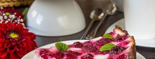 нежный творожник с малиной. Шаг 15