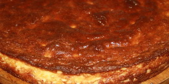 Нежный творожник в духовке