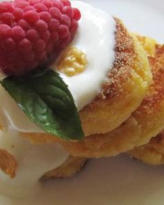 Оранжевые сырники