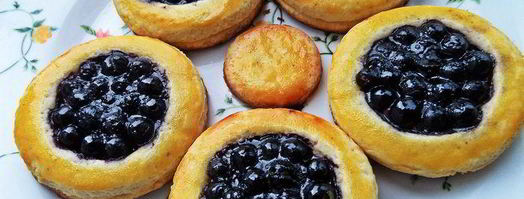 песочники с черникой. Шаг 17