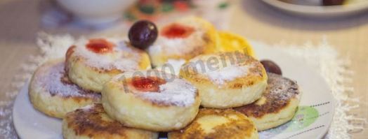 сырники классические из творога на сковороде. Шаг 17