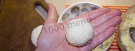 сырники классические из творога на сковороде. Шаг 8