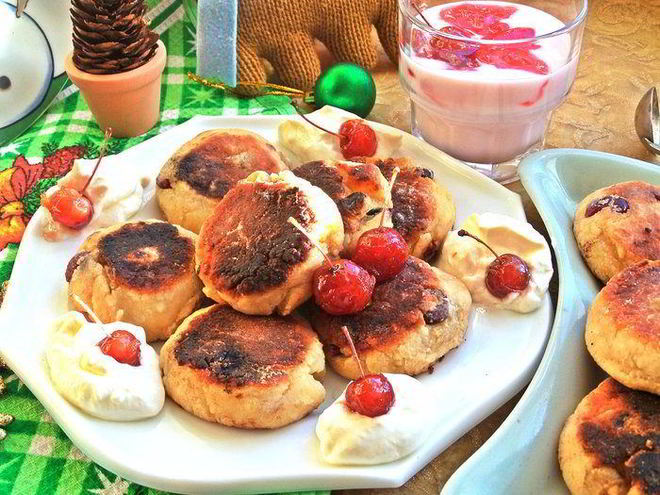 Рецепт сырников праздничных