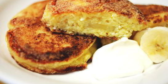 Сырники с бананом