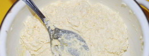 сырники с бананом. Шаг 2