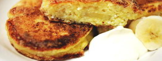 сырники с бананом. Шаг 7