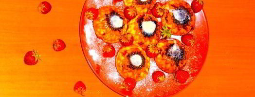 сырники с клубникой. Шаг 15