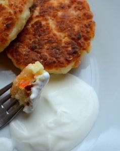 Сырники с курагой