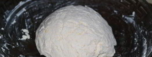 сырники с лимонной цедрой и ванилином на манке. Шаг 2