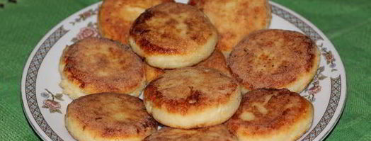 сырники с лимонной цедрой и ванилином на манке. Шаг 8