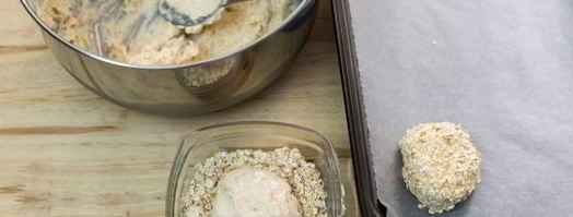 сырники с овсяными хлопьями в духовке. Шаг 11