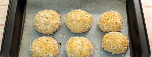 сырники с овсяными хлопьями в духовке. Шаг 15