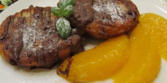 Сырники с шоколадом и апельсином