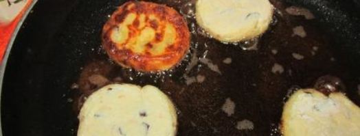 сырники с шоколадом и апельсином. Шаг 4