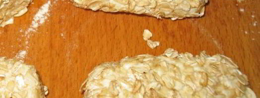 сырники с шоколадом в овсяной панировке. Шаг 6