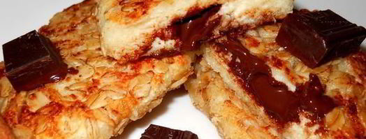 сырники с шоколадом в овсяных хлопьях. Шаг 7