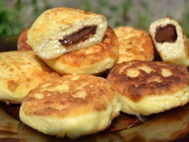 Рецепт сырников с шоколадом