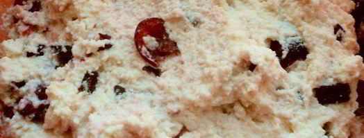 сырники с вишней и шоколадом. Шаг 4