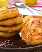 Сырники с яблоками