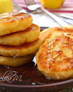 Сырники с яблоками