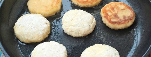 сырники с яблоками. Шаг 4