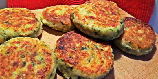 Сырники со шпинатом