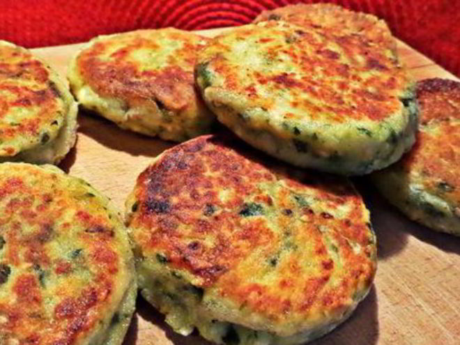 Рецепт сырников со шпинатом