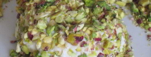 сырники в ореховой панировке с фисташковым кремом. Шаг 5