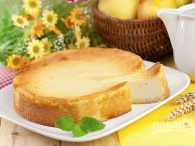 Рецепт творожника классического в духовке
