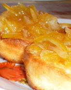 Творожники из духовки с ароматным апельсиновым вареньем