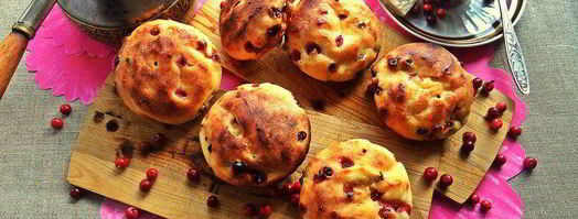 творожники с брусникой. Шаг 11