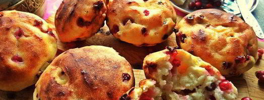 творожники с брусникой. Шаг 10