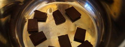 ванильные сырники с шоколадным соусом. Шаг 6